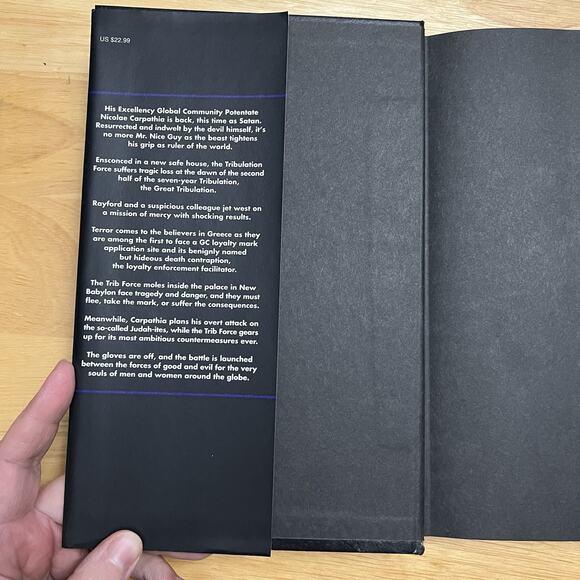 Left Behind Series Hardcover Book 8 The Mark by Tim LaHaye and Jerry B Jenkins - Picture 2 of 7